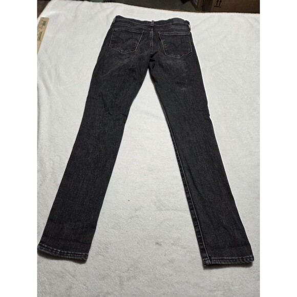Levi’s Women's 311 Shaping Skinny Black Denim Jeans Size 27x30 Stretch - Picture 2 of 14